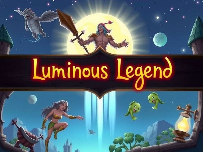 Luminous Legend - The Magical Adventure Luminous Legend Game Banner